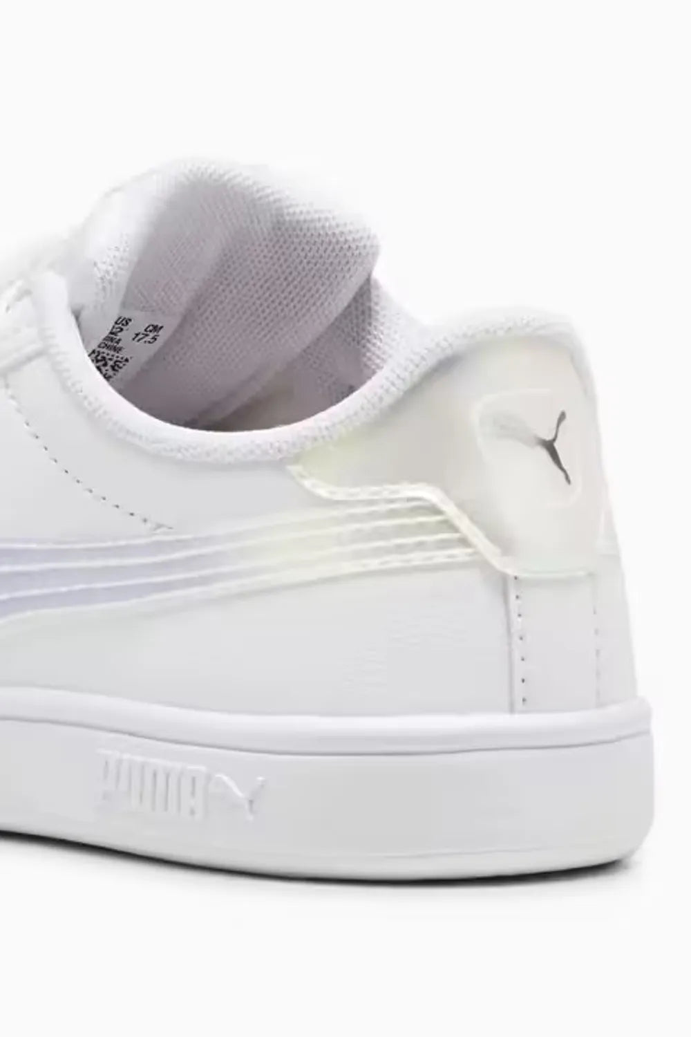 Puma Çocuk Smash 3.0 Holo 2.0 V PS Sneaker Beyaz  Spor Ayakkabı 39829301