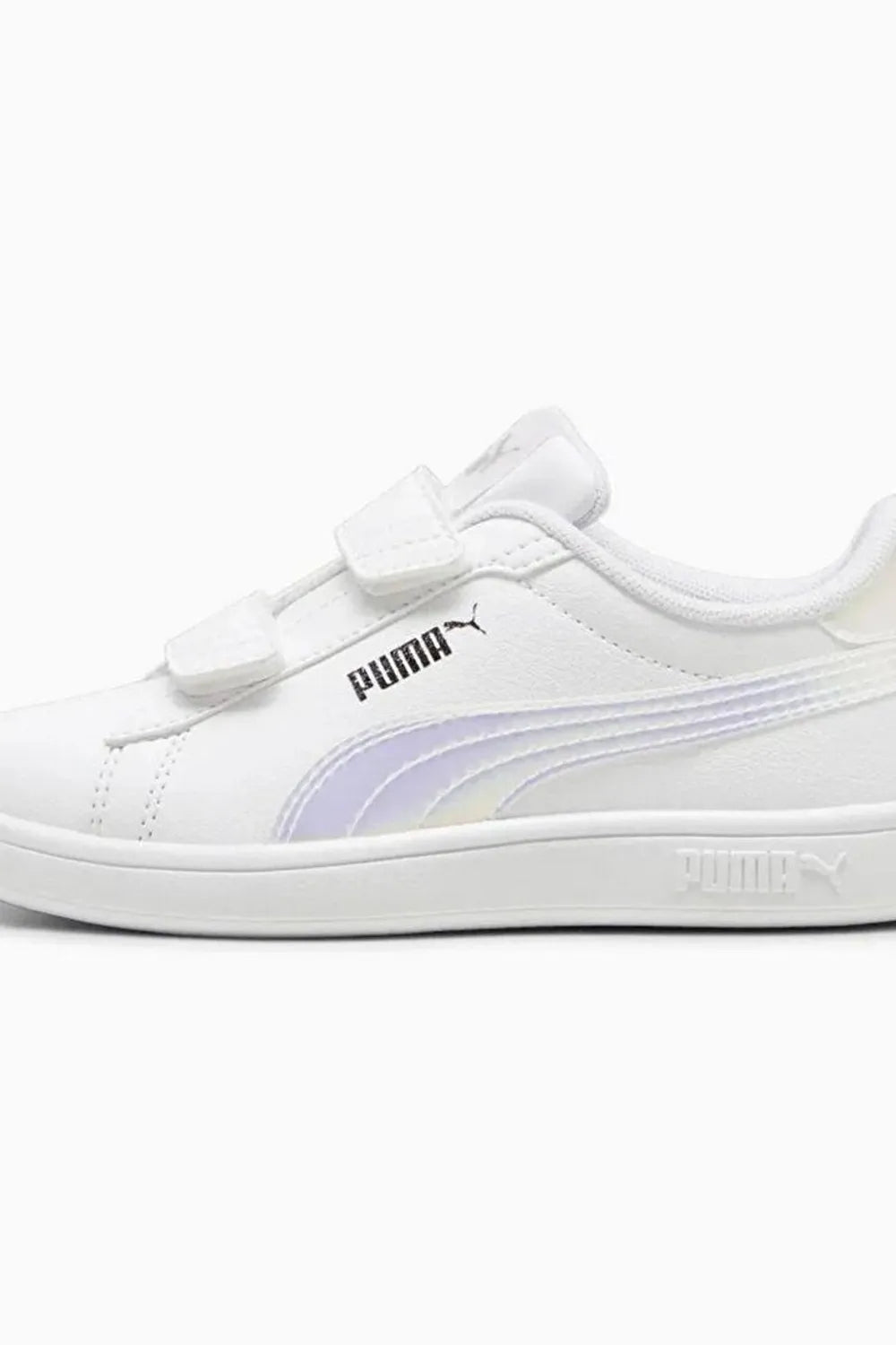 Puma Çocuk Smash 3.0 Holo 2.0 V PS Sneaker Beyaz  Spor Ayakkabı 39829301